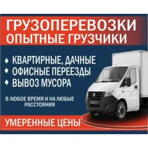 Грузовое такси Переезды/грузчики/круглосуточно id 118251